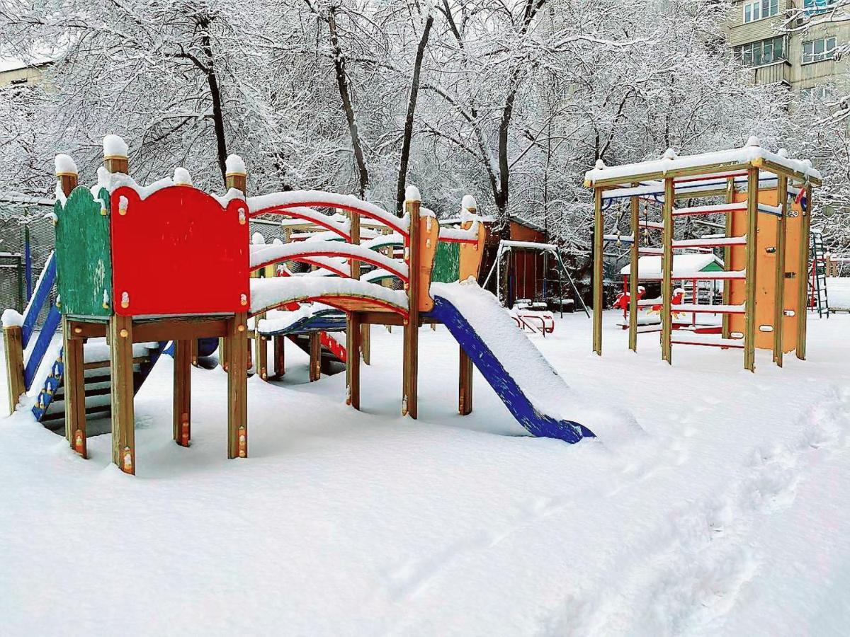 "Современный Уют" Квартира Almaty Exterior foto